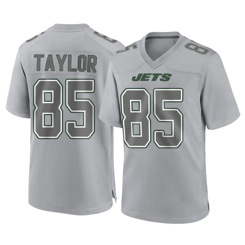 Cooneas NY.Jets #85 Mason Taylor Player Gray Limited Atmosphere Fashion Home Game Stitched Jerseys