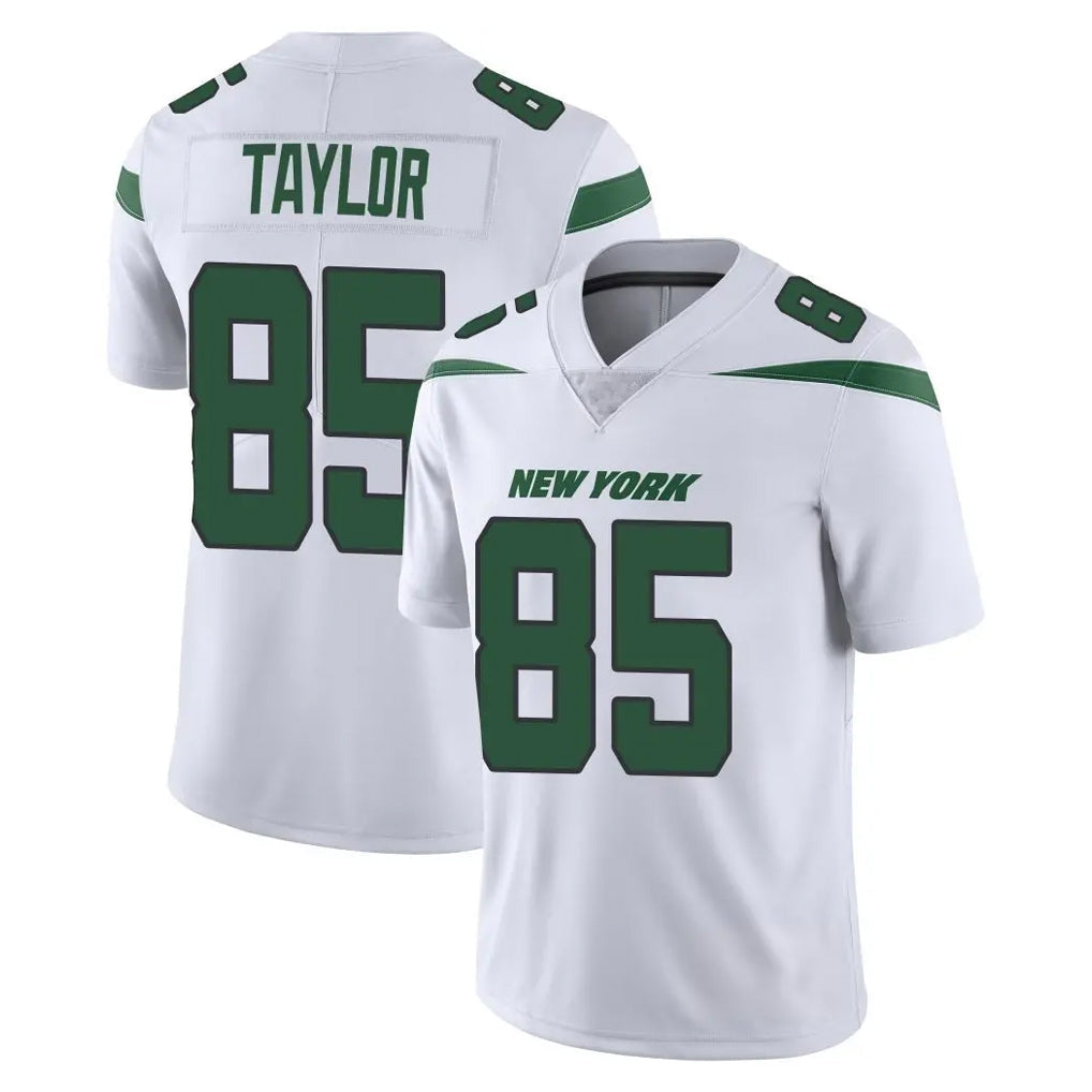 Cooneas NY.Jets #85 Mason Taylor Player White Spotlight Limited Vapor Home Game Stitched Jerseys