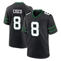 Cooneas NY.Jets #8 Andre Cisco Player Black Legacy Home Game Stitched Jerseys