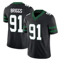Cooneas NY.Jets #91 Jowon Briggs Player Black Limited Legacy Vapor F.U.S.E. Home Game Stitched Jerseys