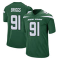 Cooneas NY.Jets #91 Jowon Briggs Player Green Home Game Stitched Jerseys