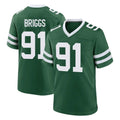 Cooneas NY.Jets #91 Jowon Briggs Player Green Legacy Home Game Stitched Jerseys