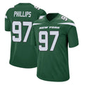 Cooneas NY.Jets #97 Harrison Phillips Player Green Home Game Stitched Jerseys