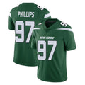 Cooneas NY.Jets #97 Harrison Phillips Player Green Limited Vapor Home Game Stitched Jerseys