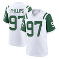 Cooneas NY.Jets #97 Harrison Phillips Player White Classic Home Game Stitched Jerseys