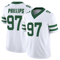 Cooneas NY.Jets #97 Harrison Phillips Player White Legacy Limited Vapor F.U.S.E. Home Game Stitched Jerseys