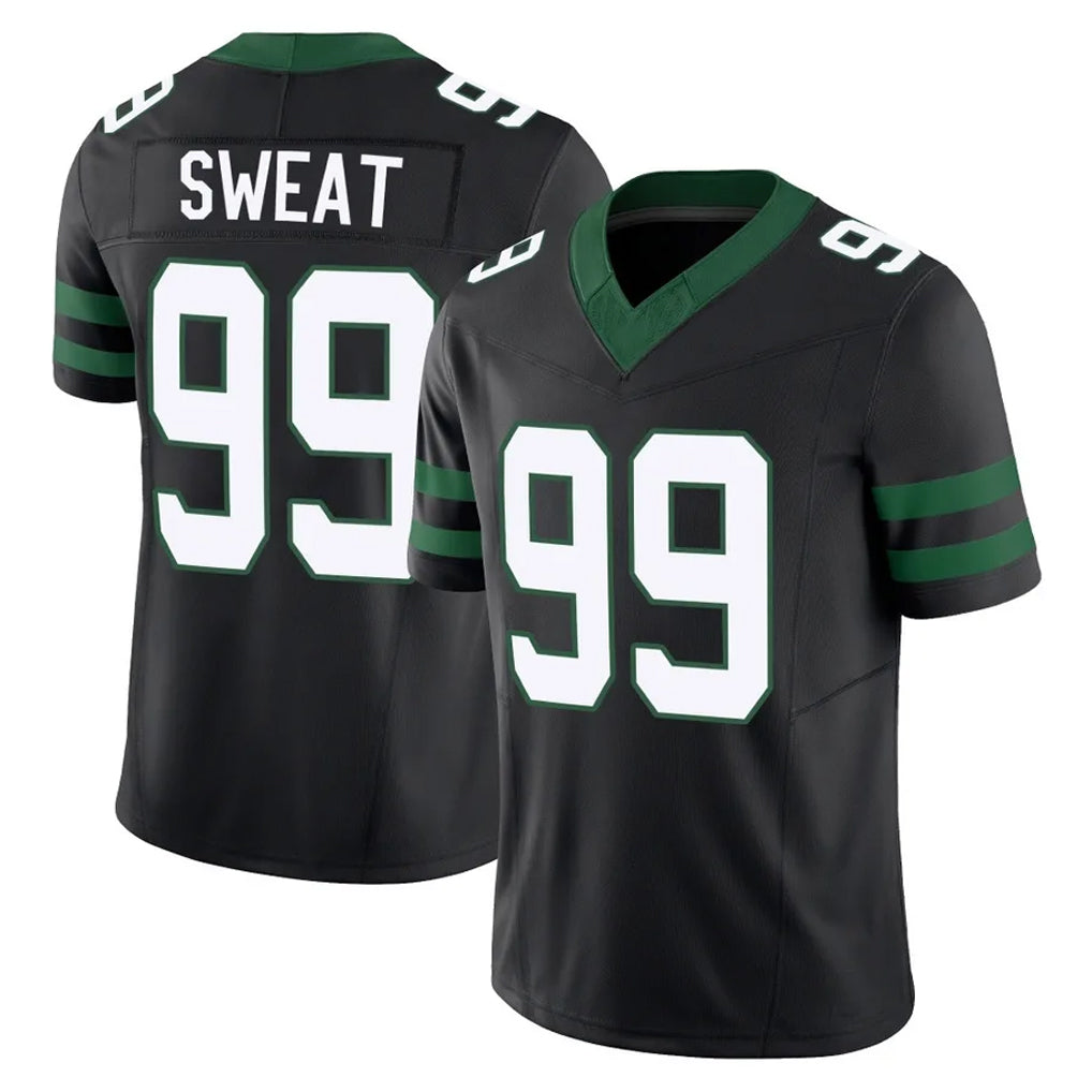 Cooneas NY.Jets #99 T'Vondre Sweat Player Black Limited Legacy Vapor F.U.S.E. Home Game Stitched Jerseys