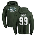 Cooneas NY.Jets #99 T'Vondre Sweat Player Green LOGO Pullover Hoodies Limited Game Stitched Jerseys