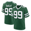 Cooneas NY.Jets #99 T'Vondre Sweat Player Green Legacy Home Game Stitched Jerseys