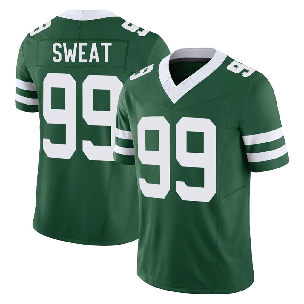 Cooneas NY.Jets #99 T'Vondre Sweat Player Green Legacy Limited Vapor F.U.S.E. Home Game Stitched Jerseys