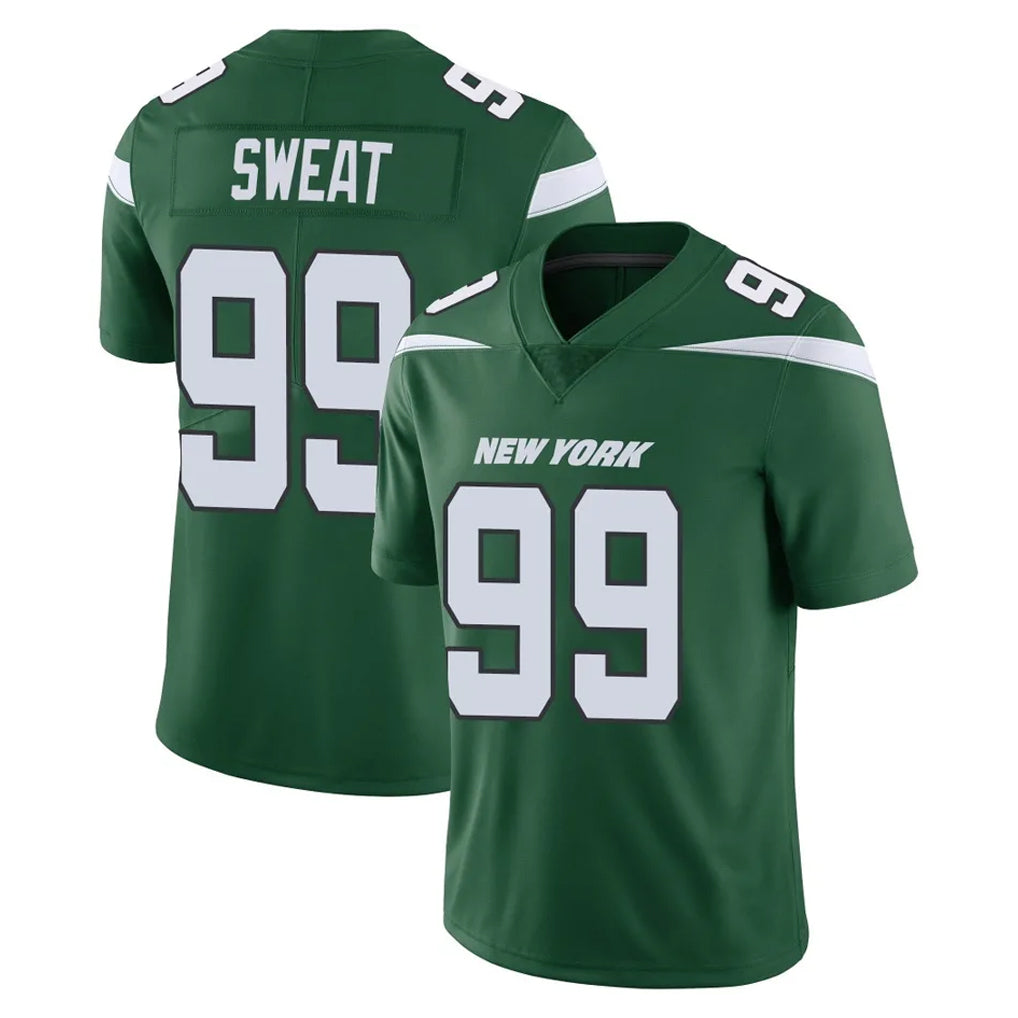 Cooneas NY.Jets #99 T'Vondre Sweat Player Green Limited Vapor Home Game Stitched Jerseys