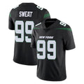 Cooneas NY.Jets #99 T'Vondre Sweat Player Stealth Black Limited Vapor Home Game Stitched Jerseys