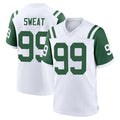 Cooneas NY.Jets #99 T'Vondre Sweat Player White Classic Home Game Stitched Jerseys