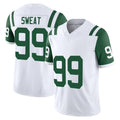 Cooneas NY.Jets #99 T'Vondre Sweat Player White Limited Classic Vapor F.U.S.E. Home Game Stitched Jerseys
