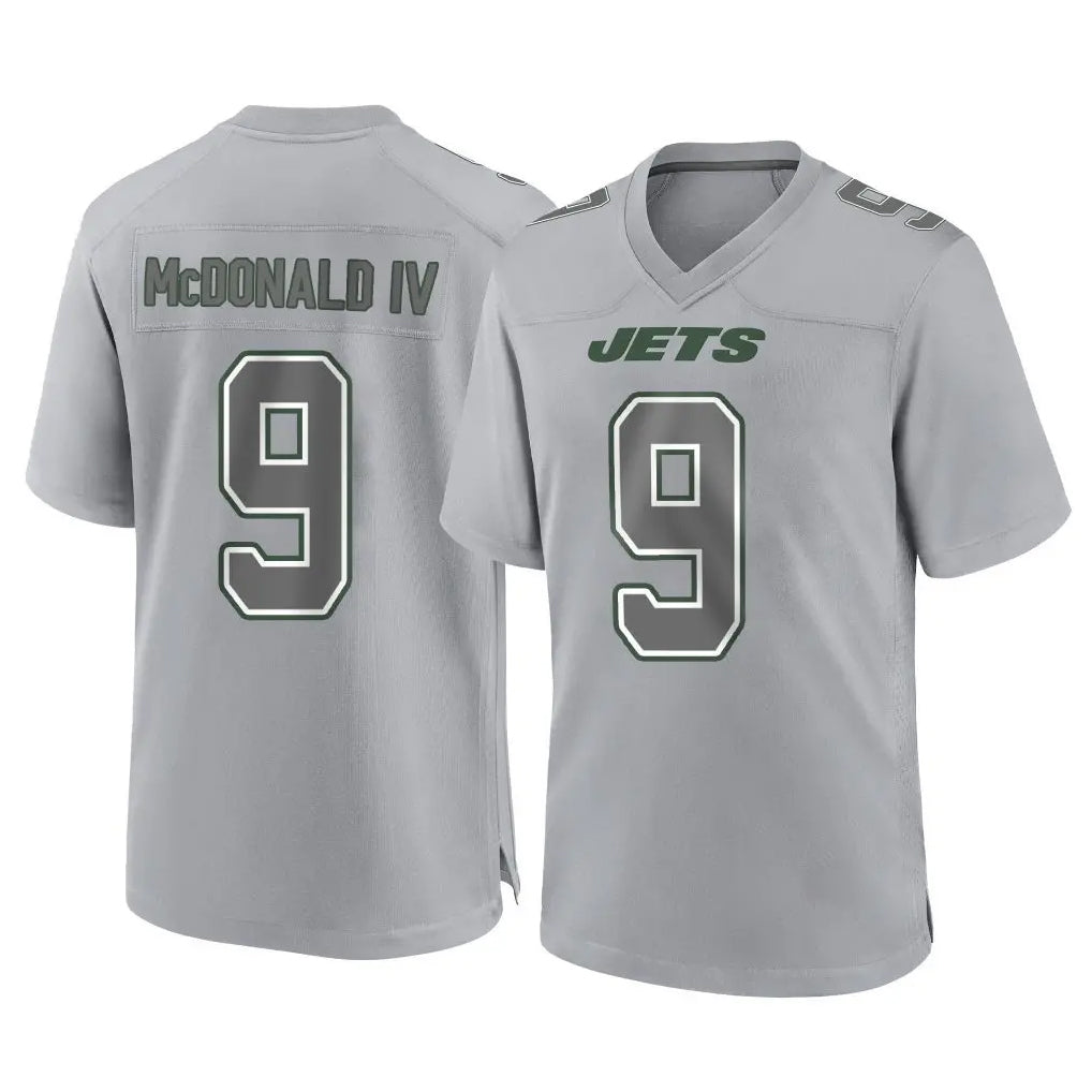 Cooneas NY.Jets #9 Will McDonald IV Player Gray Limited Atmosphere Fashion Home Game Stitched Jerseys