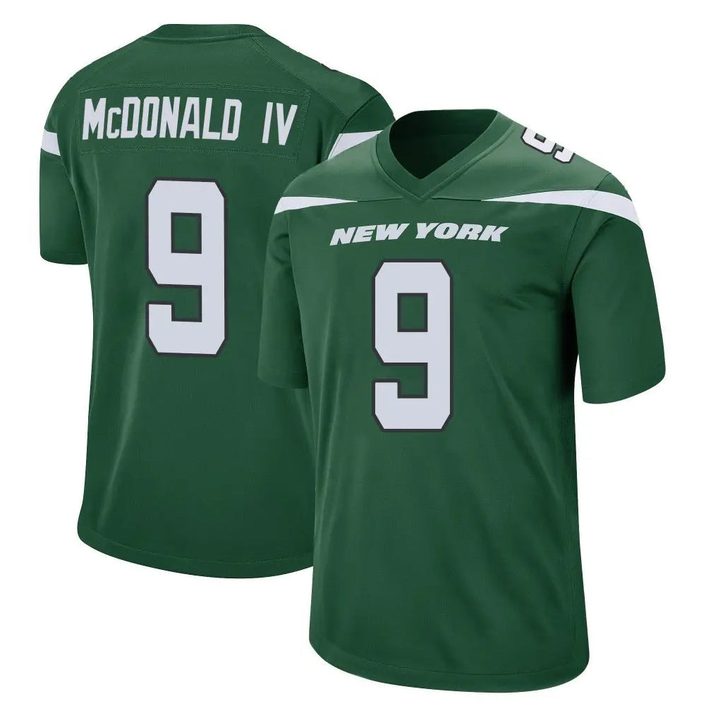 Cooneas NY.Jets #9 Will McDonald IV Player Green Home Game Stitched Jerseys