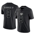 Cooneas NY.Jets #9 Will McDonald IV Player Stealth Black Limited Reflective Home Game Stitched Jerseys