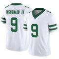 Cooneas NY.Jets #9 Will McDonald IV Player White Legacy Limited Vapor F.U.S.E. Home Game Stitched Jerseys