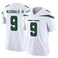 Cooneas NY.Jets #9 Will McDonald IV Player White Limited Vapor F.U.S.E. Home Game Stitched Jerseys