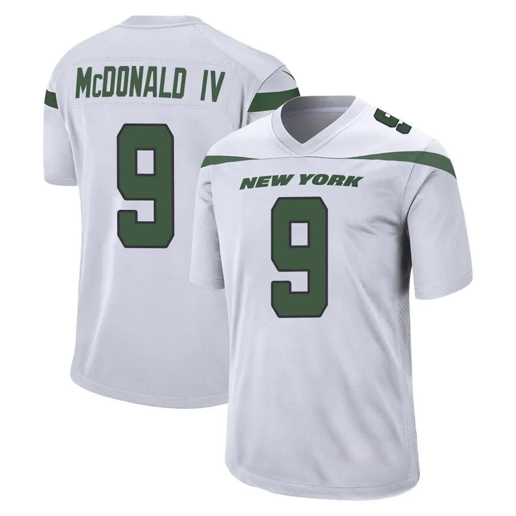 Cooneas NY.Jets #9 Will McDonald IV Player White Spotlight Home Game Stitched Jerseys