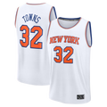Cooneas NY.Knicks #32 Karl-Anthony Towns  White Fast Break Replica Player Jerseys - Association Edition