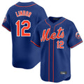 Cooneas NY.Mets #12 Francisco Lindor Player Royal Home Limited Stitched Jerseys