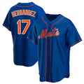Cooneas NY.Mets #17 Keith Hernandez Player Royal Home Game Stitched Jerseys