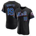 Cooneas NY.Mets #19 Bo Bichette Player Black Replica Home Limited Elite Stitched Jerseys