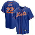 Cooneas NY.Mets #22 Juan Soto Player Royal Home Game Stitched Jerseys