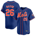 Cooneas NY.Mets #26 Nolan McLean Player Royal Home Limited Stitched Jerseys
