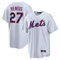 Cooneas NY.Mets #27 Mark Vientos Player White Home Game Stitched Jerseys