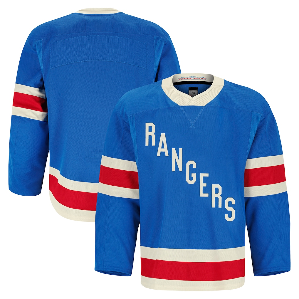 Cooneas NY.Rangers Blue Centennial Authentic Pro Jerseys