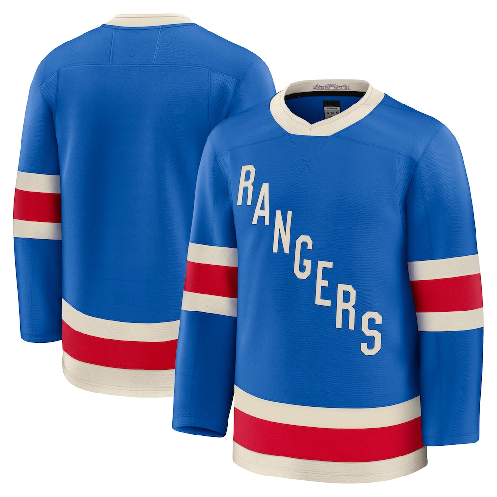 Cooneas NY.Rangers Blue Centennial Premium Jerseys