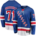 Cooneas NY.Rangers #71 Juuso Parssinen Blue Home Breakaway Jerseys
