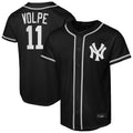 Cooneas NY.Yankees #11 Anthony Volpe Player Black Out Game Stitched Jerseys