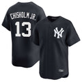 Cooneas NY.Yankees #13 Jazz Chisholm Jr Player Navy Limited Game Stitched Jerseys
