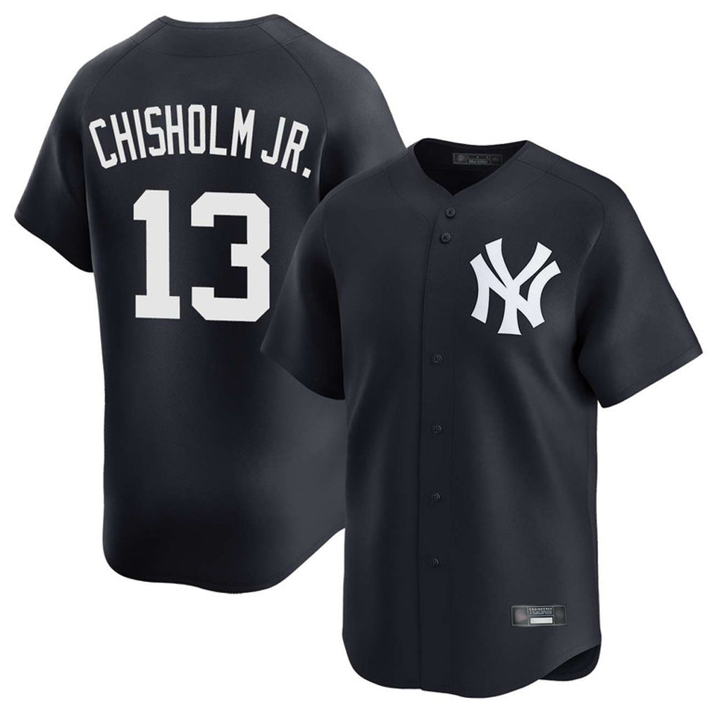 Cooneas NY.Yankees #13 Jazz Chisholm Jr Player Navy Limited Game Stitched Jerseys