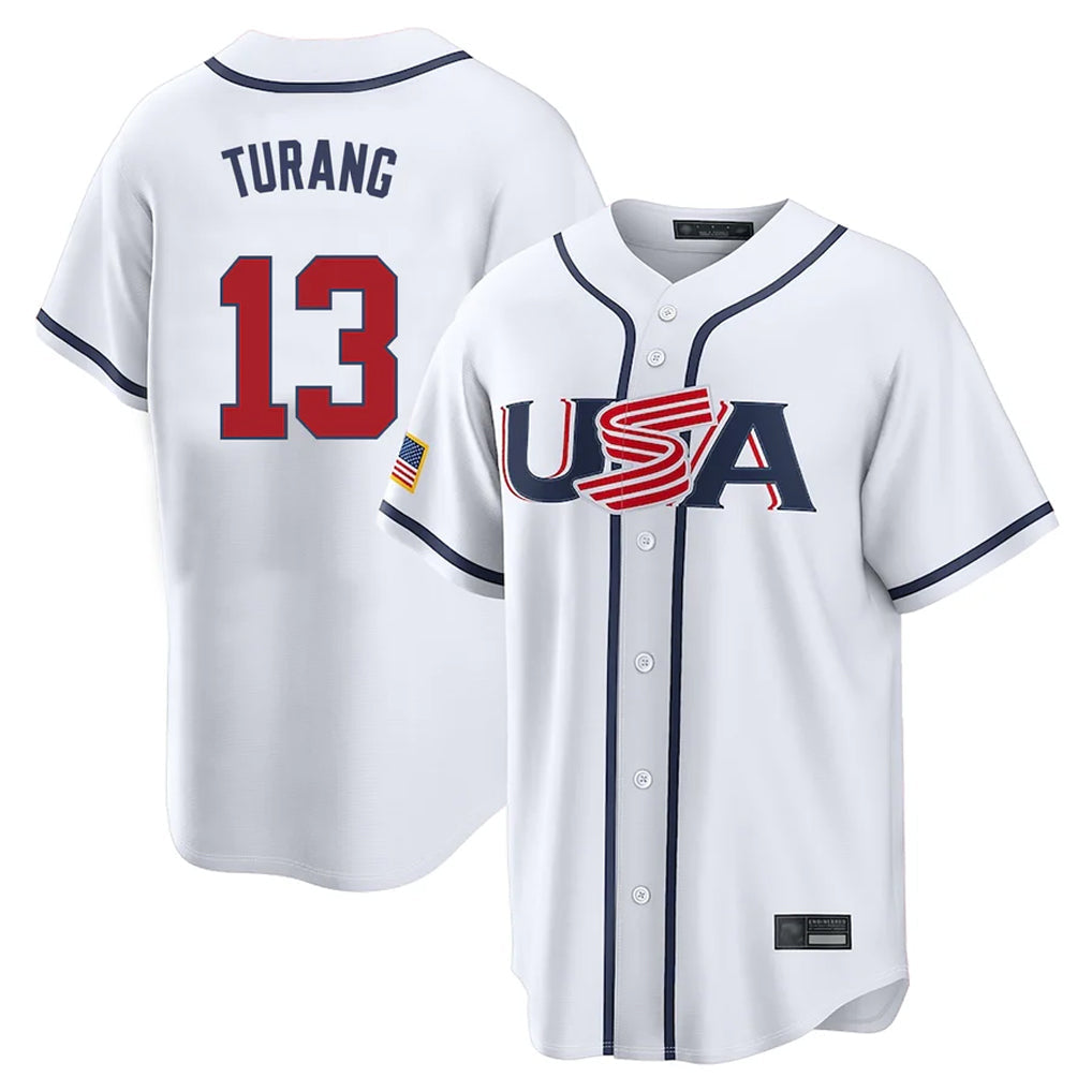 Cooneas NY.Yankees #13 Jazz Chisholm Jr Player White USA 2026 World Classic Limited Game Stitched Jerseys