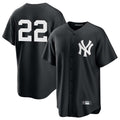 Cooneas NY.Yankees #22 Ben Rice Player Black Game Stitched Jerseys
