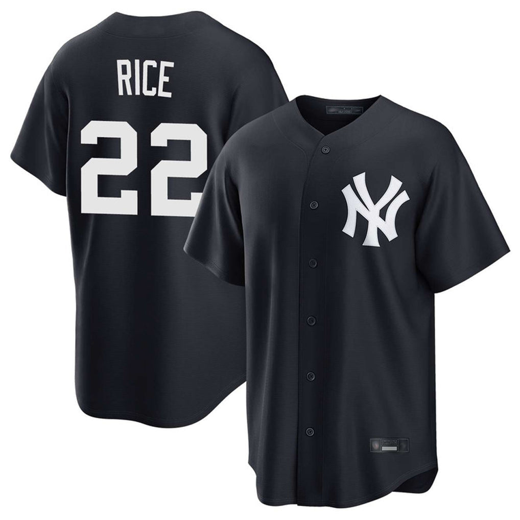 Cooneas NY.Yankees #22 Ben Rice Player Navy Game Home Stitched Jerseys