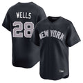 Cooneas NY.Yankees #28 Austin Wells Player Navy Limited Home Stitched Jerseys