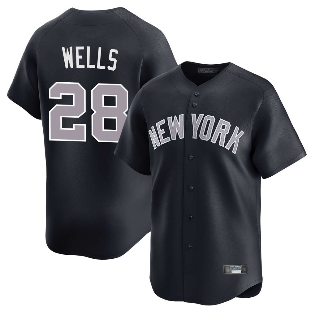 Cooneas NY.Yankees #28 Austin Wells Player Navy Limited Home Stitched Jerseys