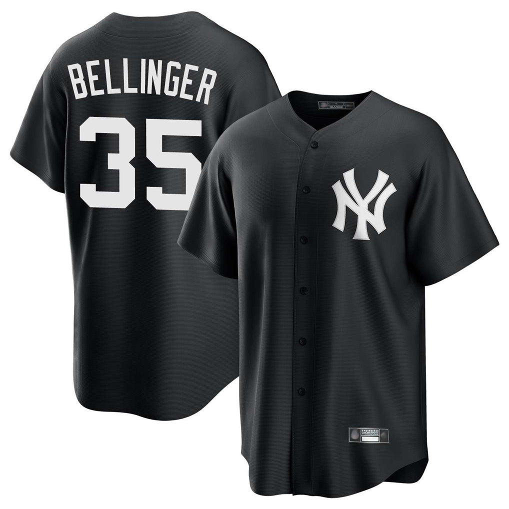 Cooneas NY.Yankees #35 Cody Bellinger Player Black Game Stitched Jerseys