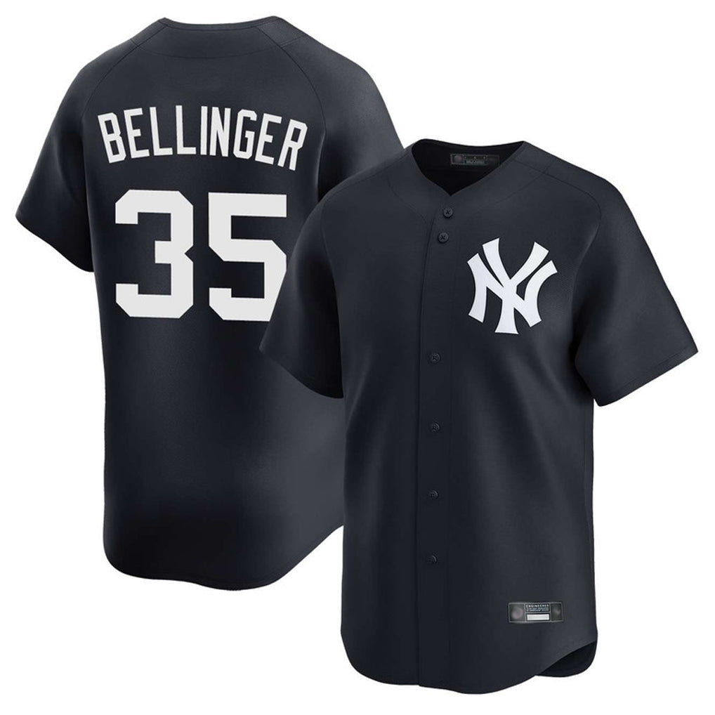 Cooneas NY.Yankees #35 Cody Bellinger Player Navy Limited Game Stitched Jerseys