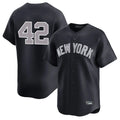 Cooneas NY.Yankees #42 Mariano Rivera Player Navy Limited Stitched Jerseys