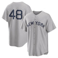 Cooneas NY.Yankees #48 Paul Goldschmidt Player Gray Field of Dreams Game Stitched Jerseys