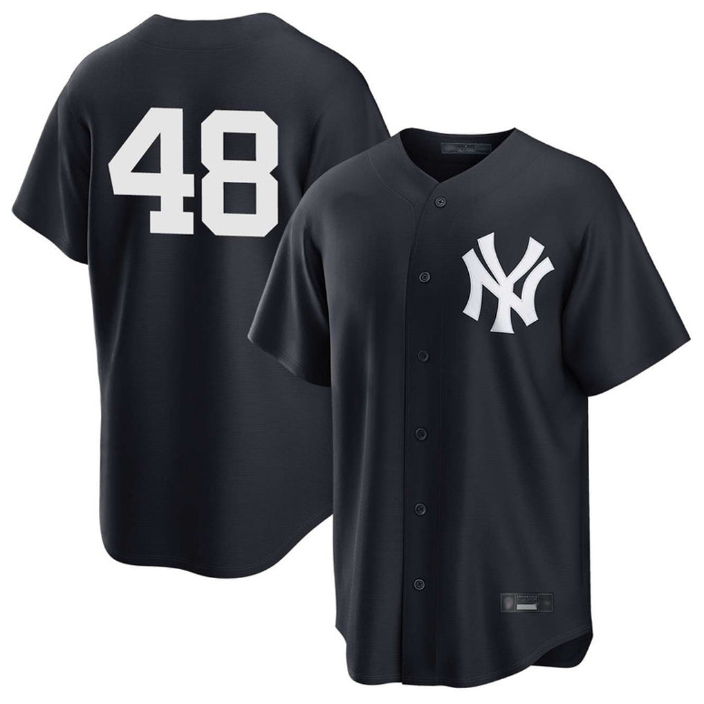 Cooneas NY.Yankees #48 Paul Goldschmidt Player Navy Game Stitched Jerseys