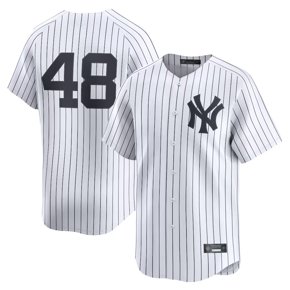 Cooneas NY.Yankees #48 Paul Goldschmidt Player White Limited Home Stitched Jerseys