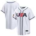Cooneas NY.Yankees Blank Player White USA 2026 World Classic Limited Game Stitched Jerseys