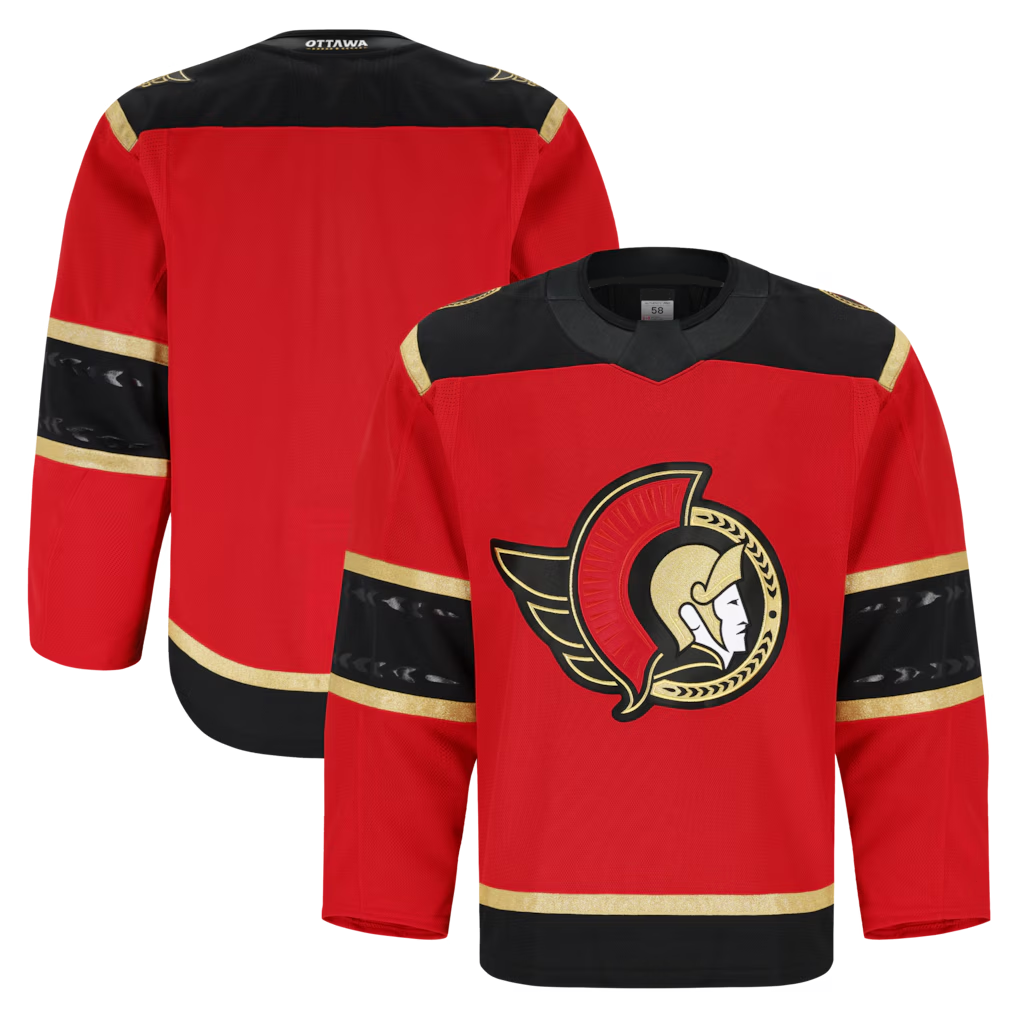 Cooneas O.Senators Red Alternate Authentic Pro Jerseys